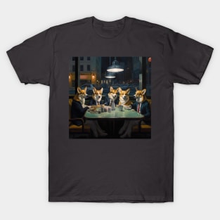 Edward Hoppers "NightCorgs" T-Shirt